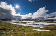 Panorama des fjords de Norvège